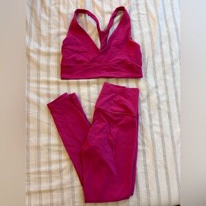 Athleta matching workout set